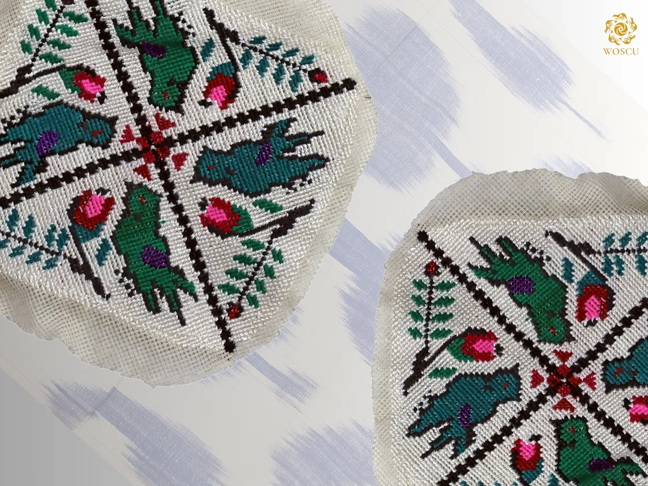 Zoomorphic ornaments in the decor of skullcaps